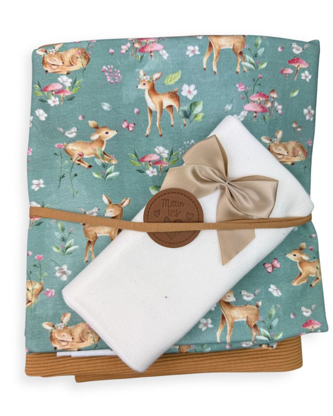 Stoffpaket Rippjersey Rehlein