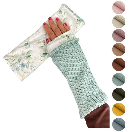 Armstulpen Grobstrick & Wunschmuster