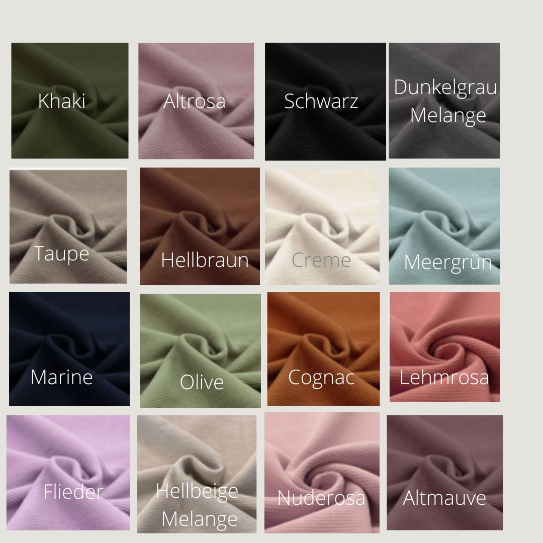 Stirnband Waffeljersey