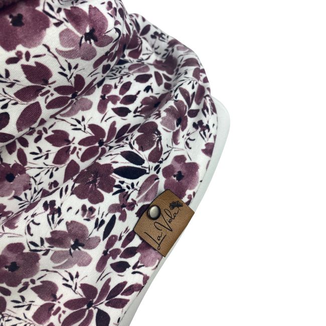 Wickelschal Feinstrick Blütenverliebt