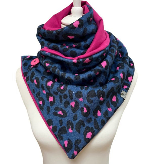 Wickelschal Sweat Pink Nights