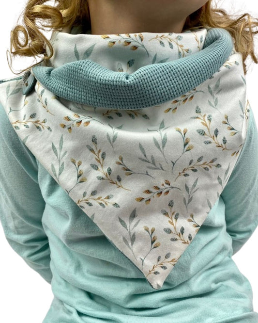 Wickelschal Wunschdesign Waffeljersey Kids