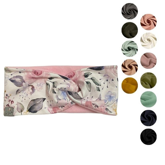 Stirnband Wunschmuster & Fleece