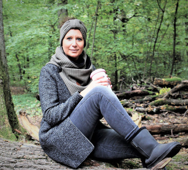 Wickelschal Waffelpique Annina – Bild 4