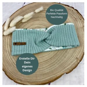 Stirnband Grobstrick eigenes Design