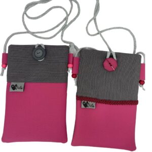 Handytasche Pink grau_neu