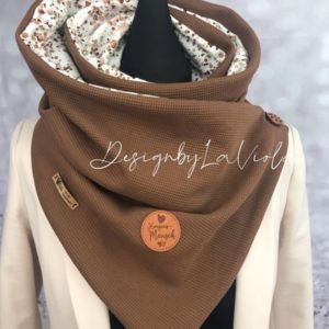 Wickelschal Strickjersey Aphra