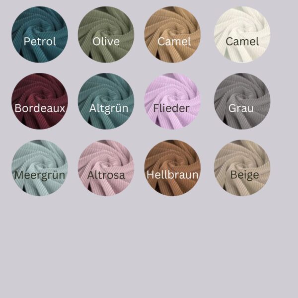 Breitcord Farbpalette