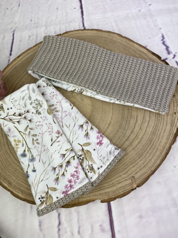 Wunschdesign Winter Stirnband Grobstrick Gerade – Bild 2